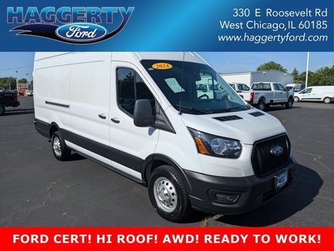 Certified 2024 Ford Transit 250 148 High Roof Extended AWD image 1