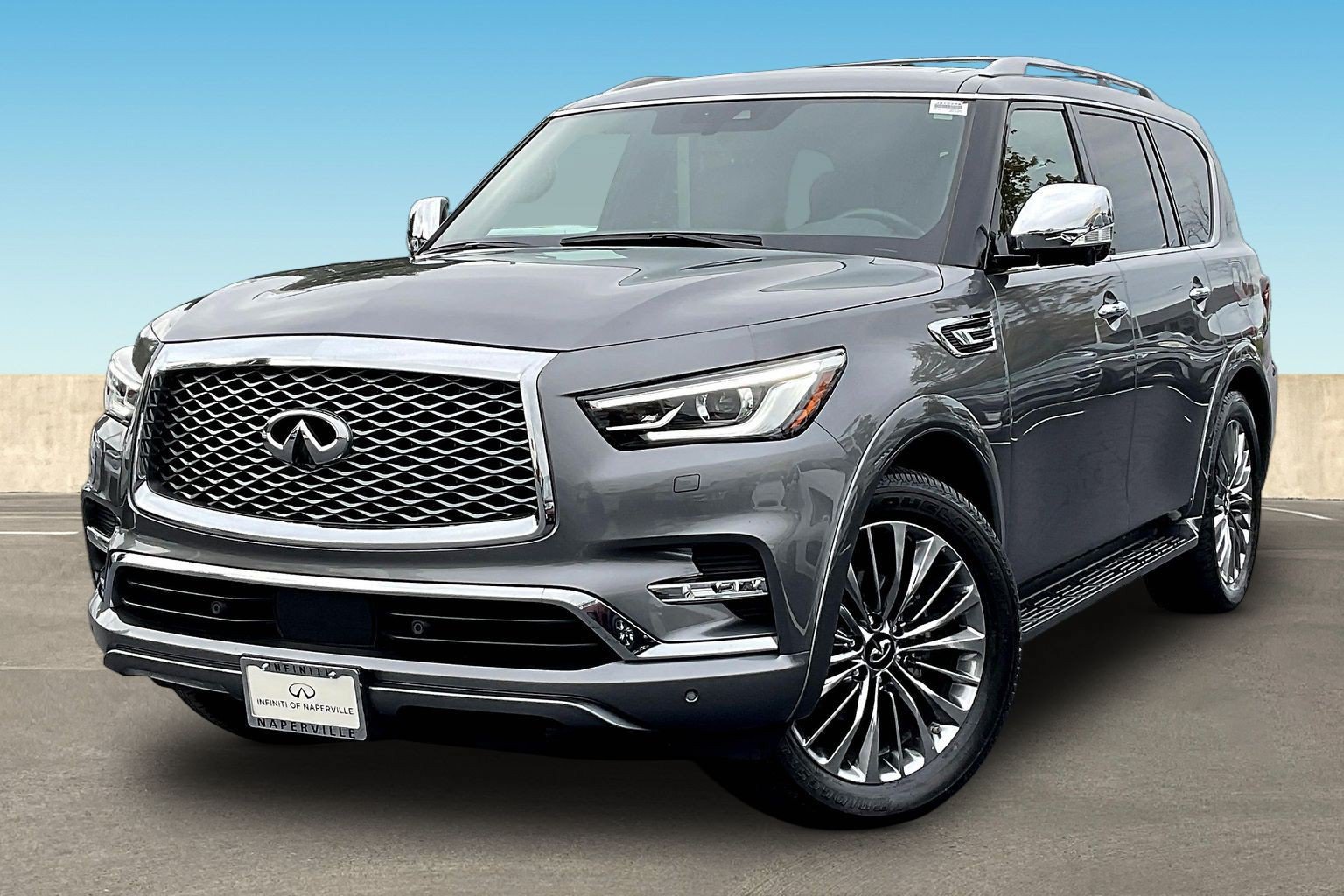 Certified 2021 INFINITI QX80 Sensory w/ Cargo Package AWD/4WD image 3