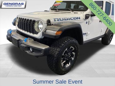 Certified 2025 Jeep Wrangler Unlimited Rubicon 4xe w/ Safety Group AWD/4WD image 49