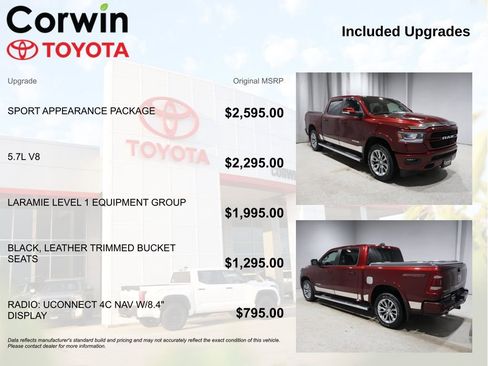 Used 2021 RAM 1500 Laramie w/ Sport Appearance Package image 4