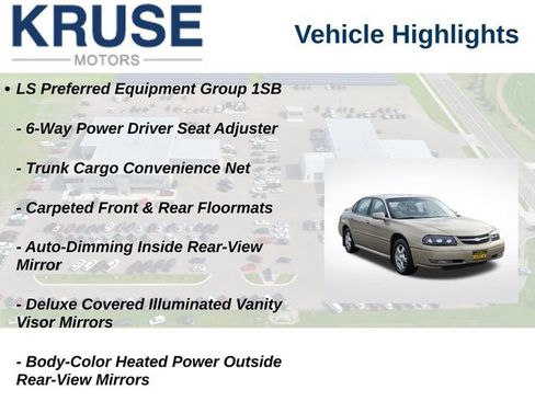 Used 2005 Chevrolet Impala LS w/ Preferred Equipment Group FWD image 10