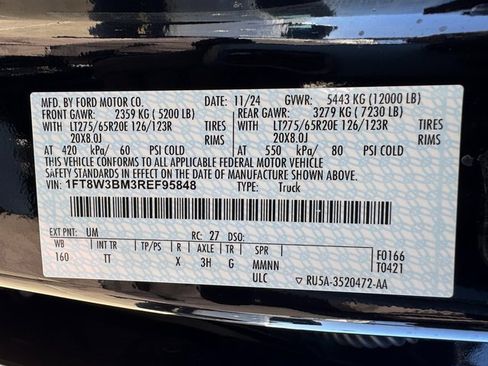 Certified 2024 Ford F350 Limited image 32