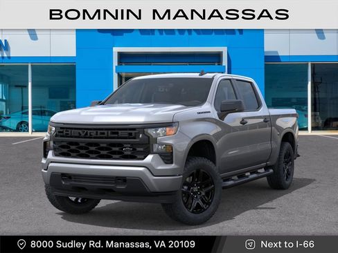 New 2026 Chevrolet Silverado 1500 Custom w/ Turbomax Blackout Package AWD/4WD image 7