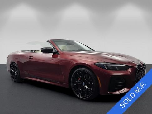 Used 2025 BMW 430i Convertible w/ M Sport Package RWD image 1