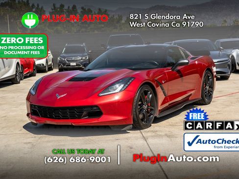 Used 2014 Chevrolet Corvette Stingray Coupe w/ 3LT Preferred Equipment Group RWD image 1