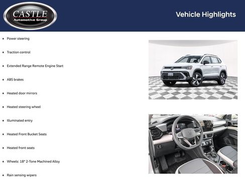 New 2026 Volkswagen Taos S AWD/4WD image 3