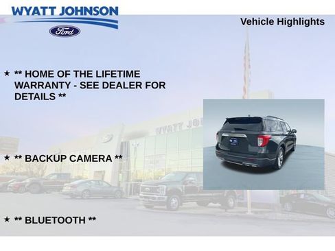 Certified 2022 Ford Explorer XLT w/ Equipment Group 202A RWD image 5