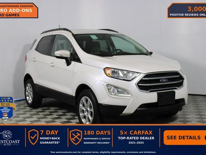 Used 2021 Ford EcoSport SE