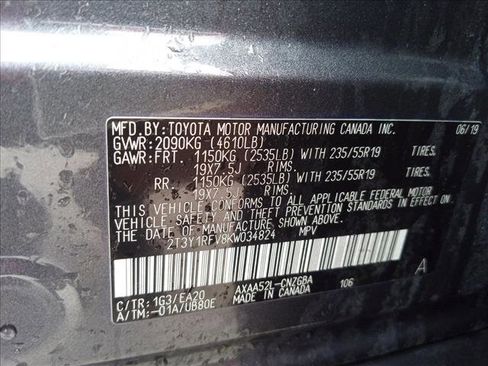 Used 2019 Toyota RAV4 Limited FWD image 25