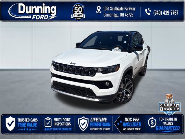 Used 2025 Jeep Compass Limited AWD/4WD 360° Tour