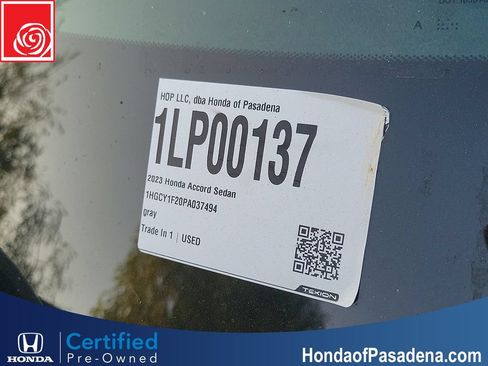 Certified 2023 Honda Accord LX image 31
