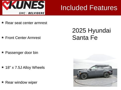 Used 2025 Hyundai Santa Fe SEL AWD/4WD image 3