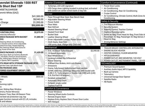 Used 2020 Chevrolet Silverado 1500 RST w/ All-Star Edition image 8