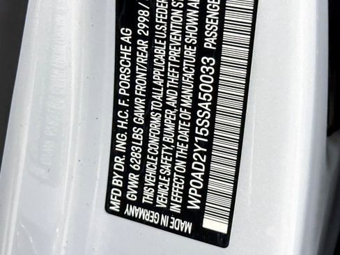 New 2025 Porsche Taycan GTS image 97