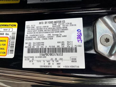 Used 2019 Ford Mustang GT Premium w/ Ford Safe & Smart Package image 7