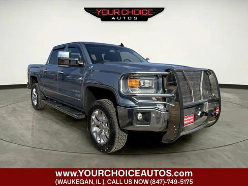 Used 2015 GMC Sierra 1500 SLT w/ SLT Crew Cab Value Package AWD/4WD image 7