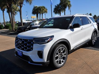 New 2025 Ford Explorer Platinum