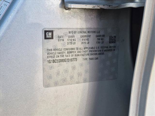 Used 2016 Chevrolet Cruze LS FWD image 23