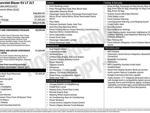 Used 2024 Chevrolet Blazer EV LT image 12