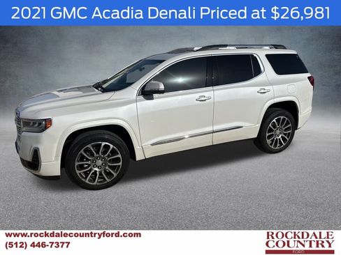 Used 2021 GMC Acadia Denali w/ Denali Technology Package image 1