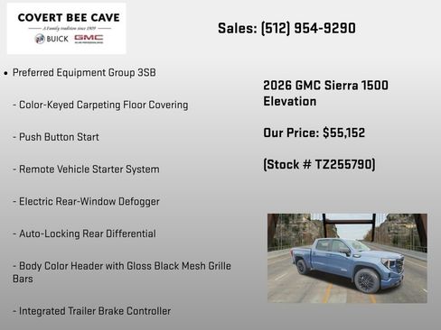 New 2026 GMC Sierra 1500 Elevation AWD/4WD image 12