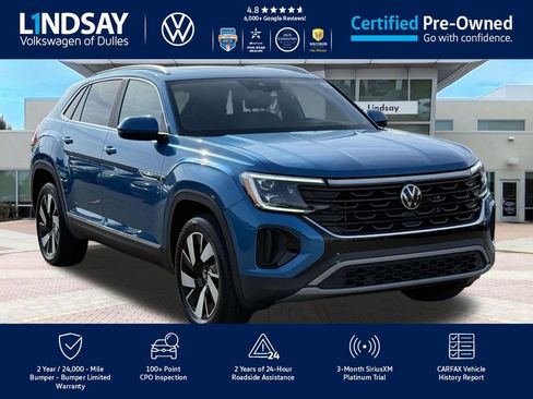 Certified 2024 Volkswagen Atlas Cross Sport SEL image 1