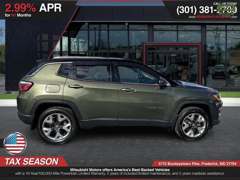 Used 2020 Jeep Compass Limited w/ Advanced Safety Group image 8