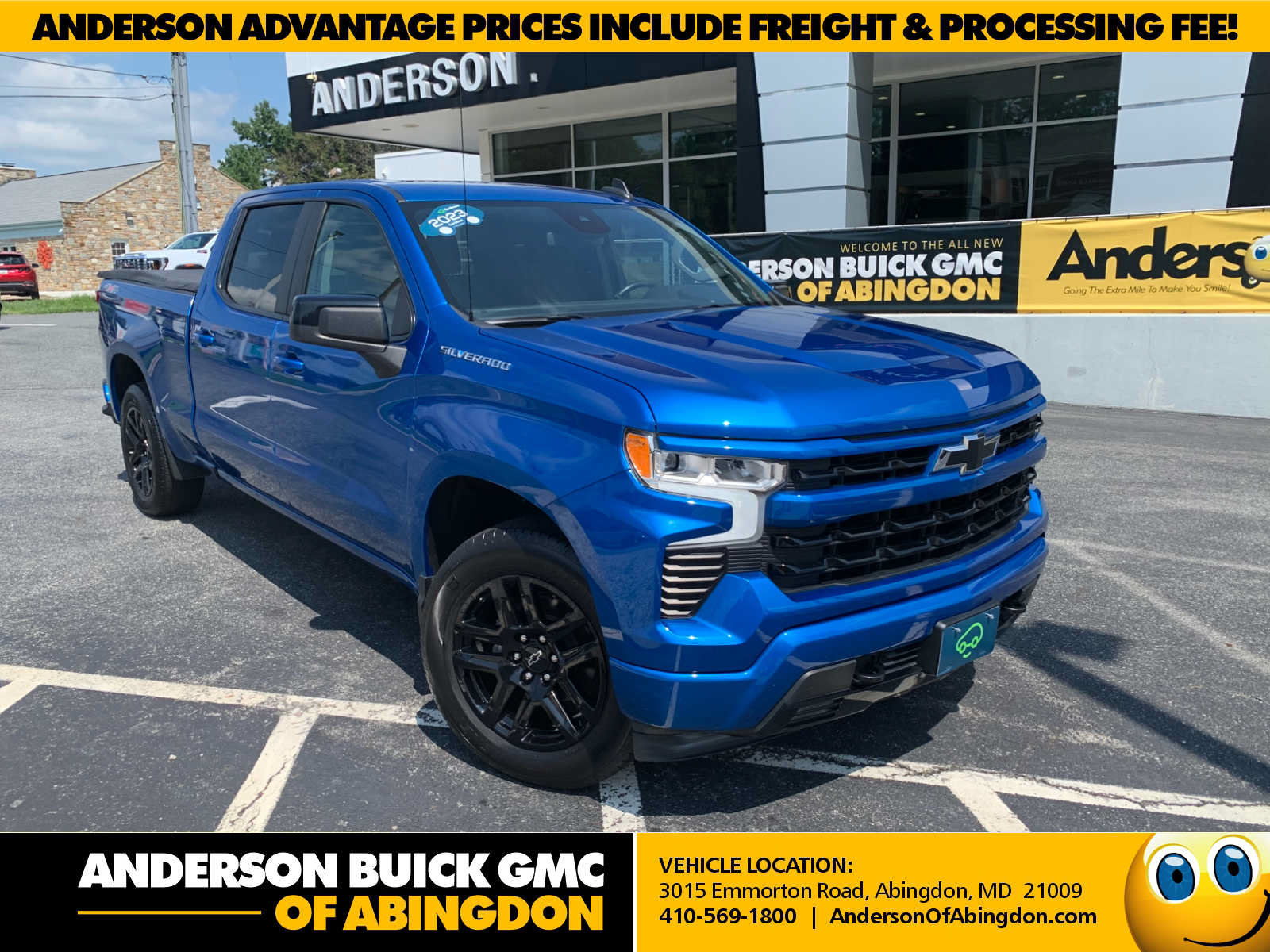 Used 2023 Chevrolet Silverado 1500 RST w/ Protection Package AWD/4WD image 1