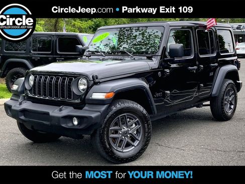 Certified 2024 Jeep Wrangler Unlimited Sport AWD/4WD image 1