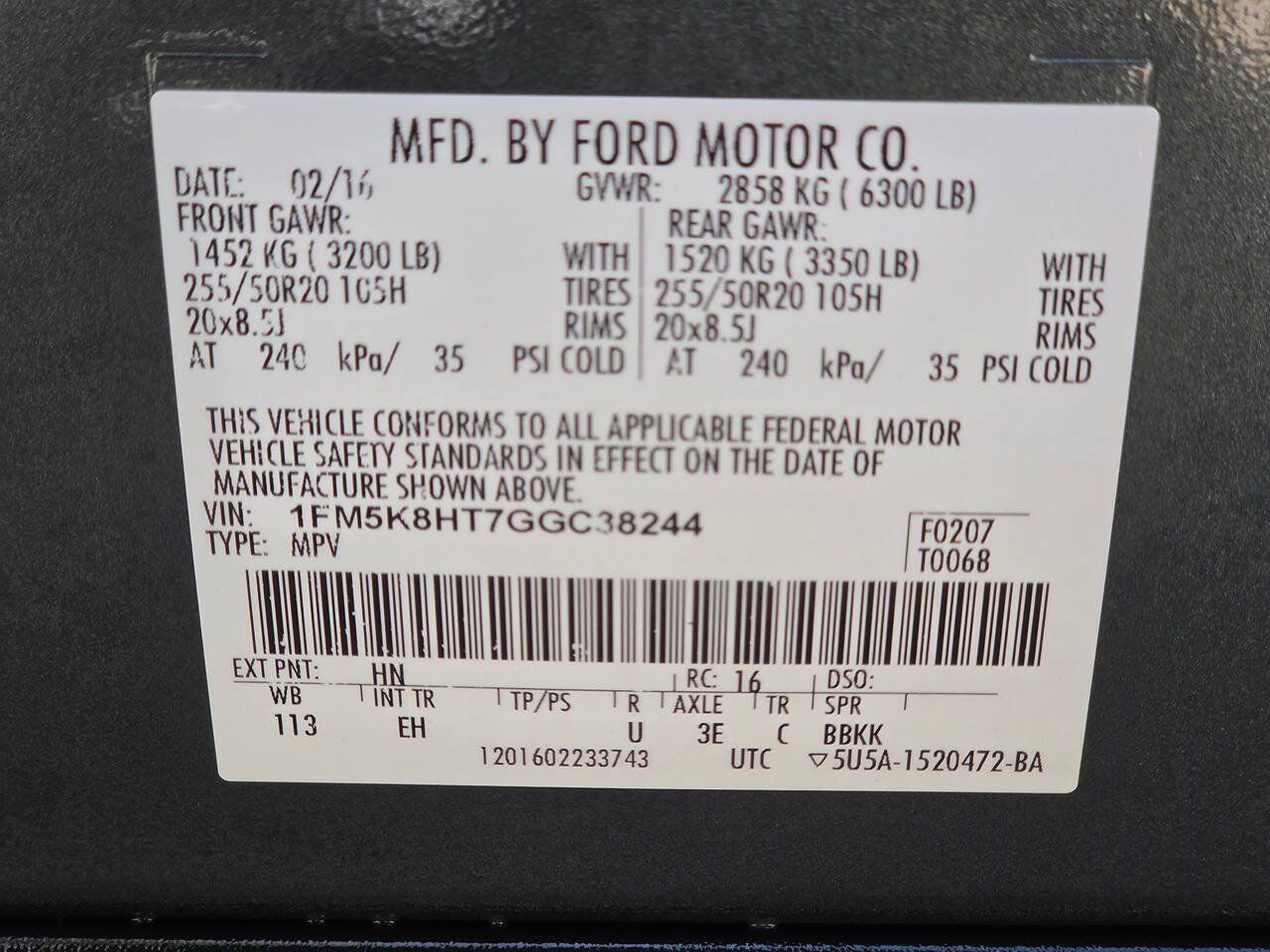 Used 2016 Ford Explorer Platinum AWD/4WD image 66