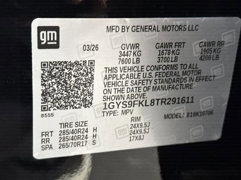 New 2026 Cadillac Escalade Sport w/ Touring Package image 31