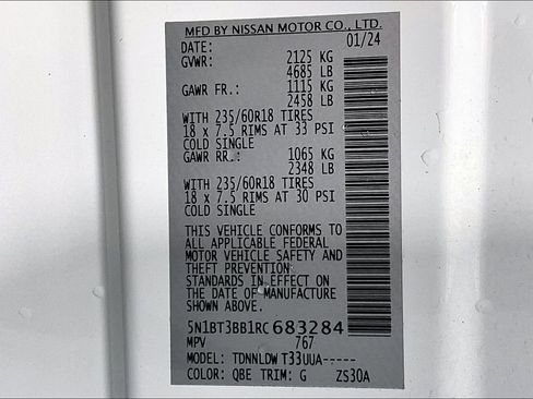 Used 2024 Nissan Rogue SV image 31