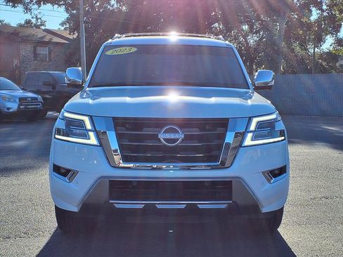 Used 2023 Nissan Armada Platinum w/ Captain's Chairs Package image 2