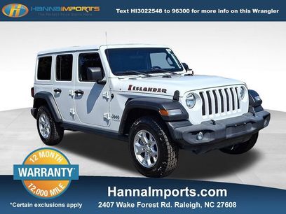 Used 2021 Jeep Wrangler Unlimited Islander