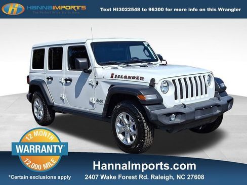 Used 2021 Jeep Wrangler Unlimited Islander image 1
