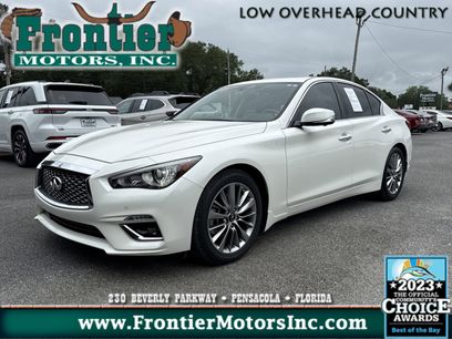 Used 2023 INFINITI Q50 Luxe w/ Cargo Package