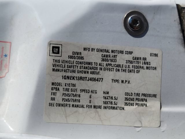 Used 1996 Chevrolet Tahoe 4WD image 16