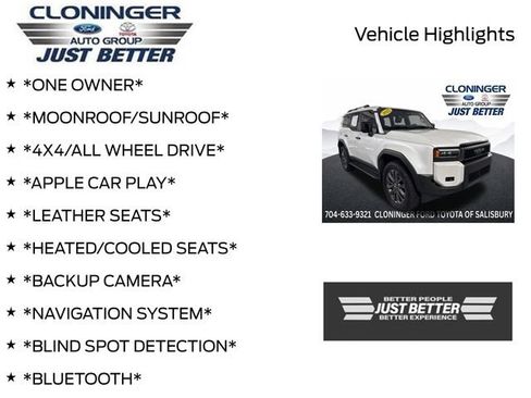 Used 2025 Toyota Land Cruiser w/ Premium Package AWD/4WD image 3