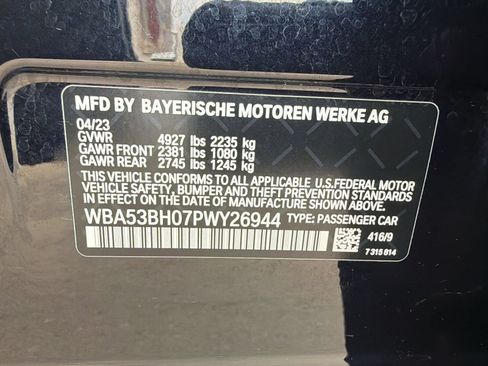 Certified 2023 BMW 530i w/ M Sport Package RWD image 18