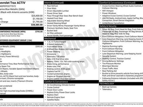 New 2026 Chevrolet Trax ACTIV w/ Driver Confidence Package image 5