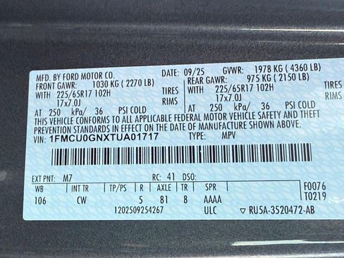 New 2026 Ford Escape Active w/ Tech Pack #1 FWD image 22