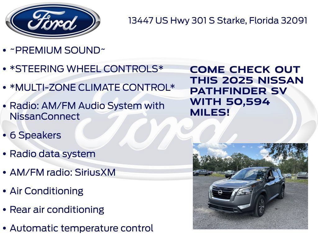 Used 2025 Nissan Pathfinder SV FWD image 17