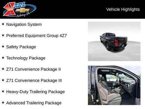 Used 2023 Chevrolet Colorado Z71 w/ Z71 Convenience Package 2 AWD/4WD image 2