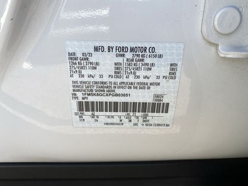 Used 2023 Ford Explorer ST w/ Equipment Group 401A AWD/4WD image 34