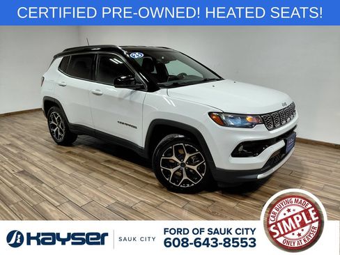 Used 2025 Jeep Compass Limited AWD/4WD image 1