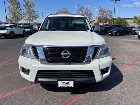 Used 2020 Nissan Armada Platinum w/ Interior Lighting Package AWD/4WD image 2