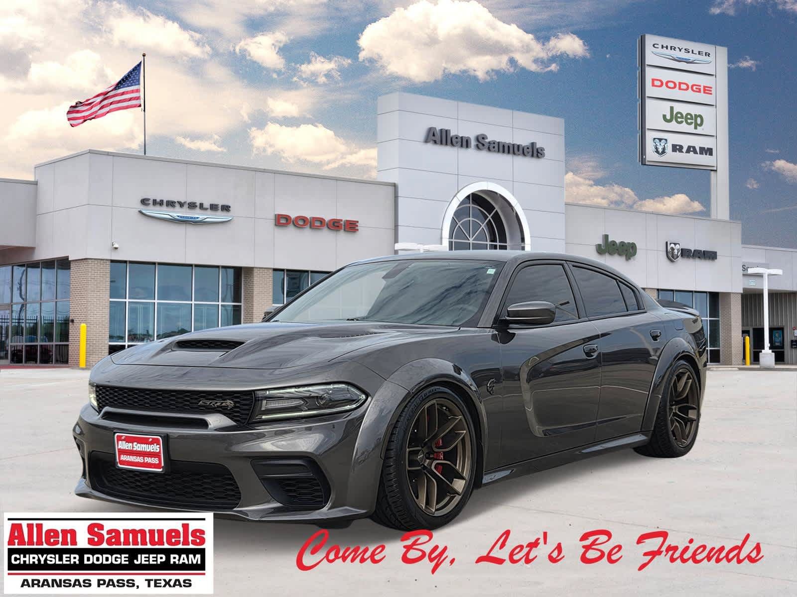 Used 2021 Dodge Charger SRT Hellcat w/ Carbon/Suede Interior Package RWD image 1