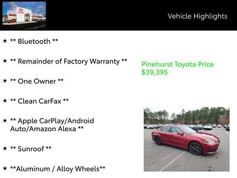 Used 2023 Lexus ES 350 F Sport image 7