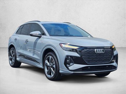 Used 2024 Audi Q4 e-tron Premium w/ Convenience Package AWD/4WD image 3
