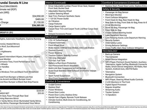 Used 2024 Hyundai Sonata N Line FWD image 2